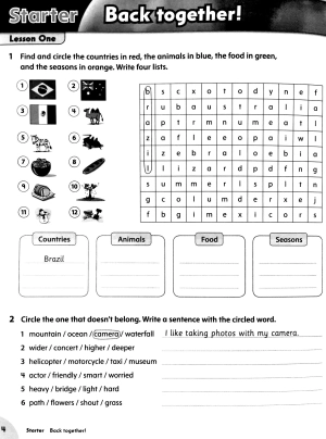 bộ american family and friends level 4 workbook - Ảnh 2