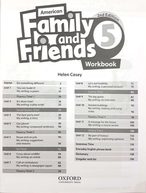 bộ american family and friends level 5 workbook - Ảnh 3
