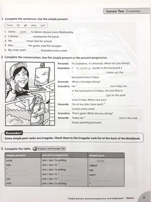 bộ american family and friends level 5 workbook - Ảnh 5