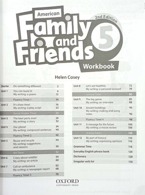bộ american family and friends level 5: workbook with online practice - 2nd edition - Ảnh 3