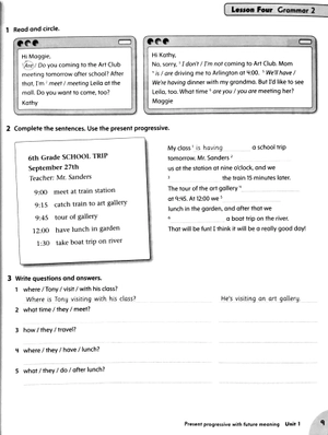 bộ american family and friends level 6 workbook - Ảnh 9