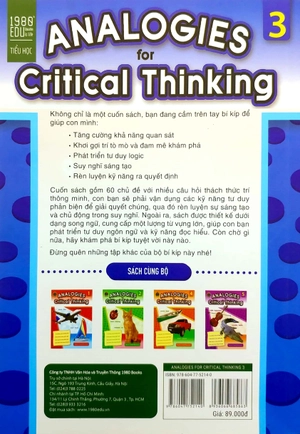 bộ analogies for critical thinking (tập 3) - Ảnh 7