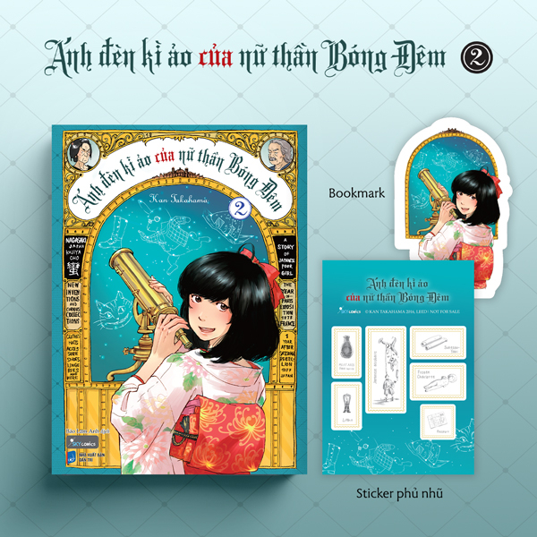 Bộ Ánh Đèn Kì Ảo Của Nữ Thần Bóng Đêm - Tập 2 - Tặng Kèm Bookmark Bồi Cứng + Sticker Phủ Nhũ