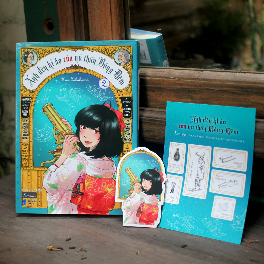 Bộ Ánh Đèn Kì Ảo Của Nữ Thần Bóng Đêm - Tập 2 - Tặng Kèm Bookmark Bồi Cứng + Sticker Phủ Nhũ - Ảnh 5