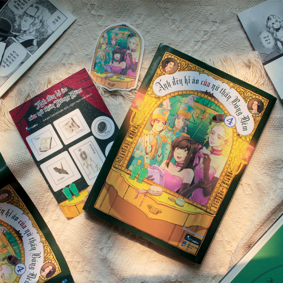 Bộ
						
										
										Ánh Đèn Kì Ảo Của Nữ Thần Bóng Đêm - Tập 4 - Tặng Kèm Bookmark Bồi Cứng + Sticker Phủ Nhũ - Ảnh 5