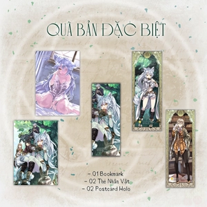 bộ anh hùng diệt thần và bảy thệ ước - tập 3 - bản đặc biệt - tặng kèm 1 bookmark + 2 thẻ nhân vật + 2 postcard holo - Ảnh 2