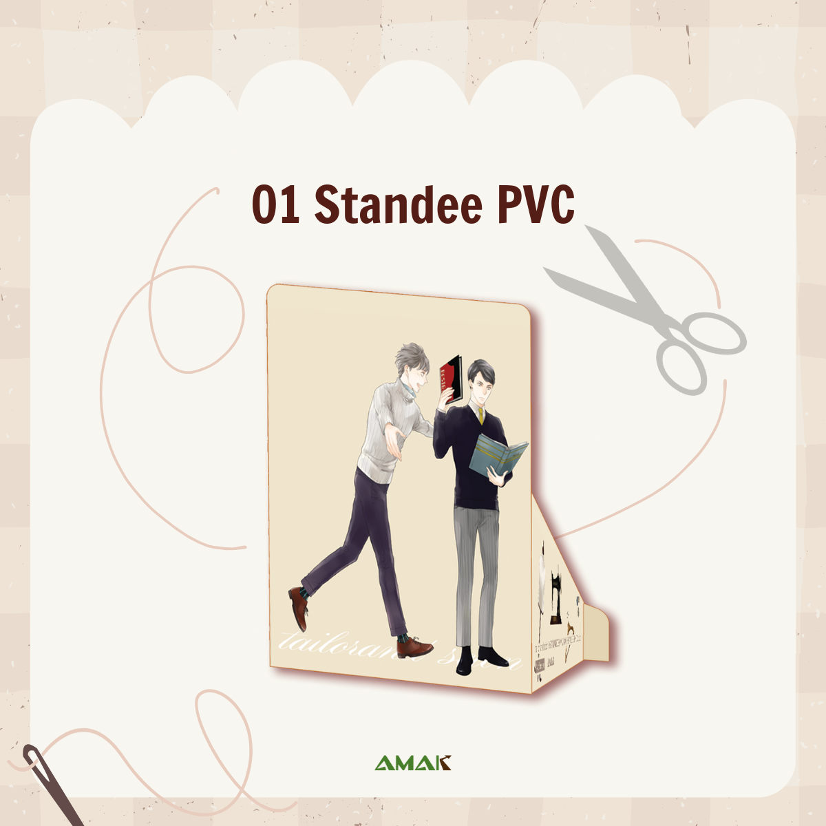Bộ Anh Thợ May Và Cậu Chủ Trẻ - Tập 1 - Tặng Kèm Bìa Áo Rời Phủ Nhung + Postcard Phủ Nhung + PVC Standee - Ảnh 5