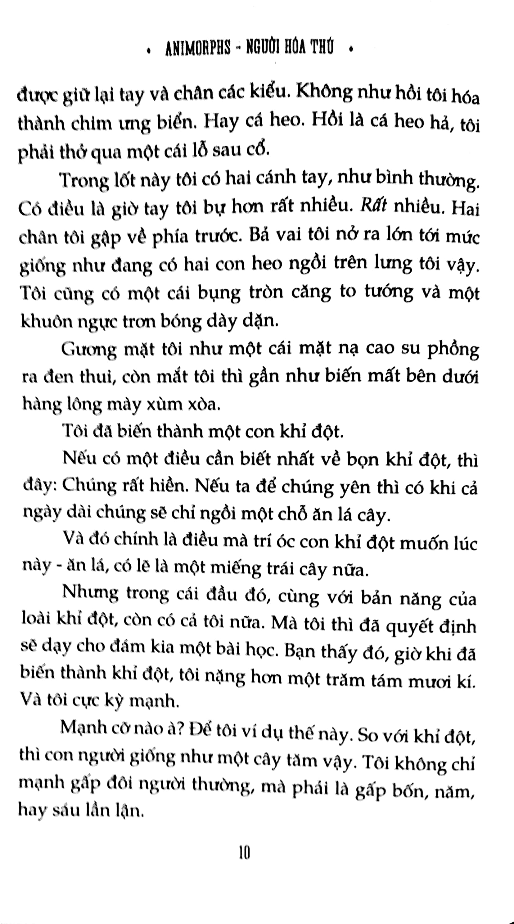 bộ animorphs người hóa thú 5 - thú săn mồi - Ảnh 5