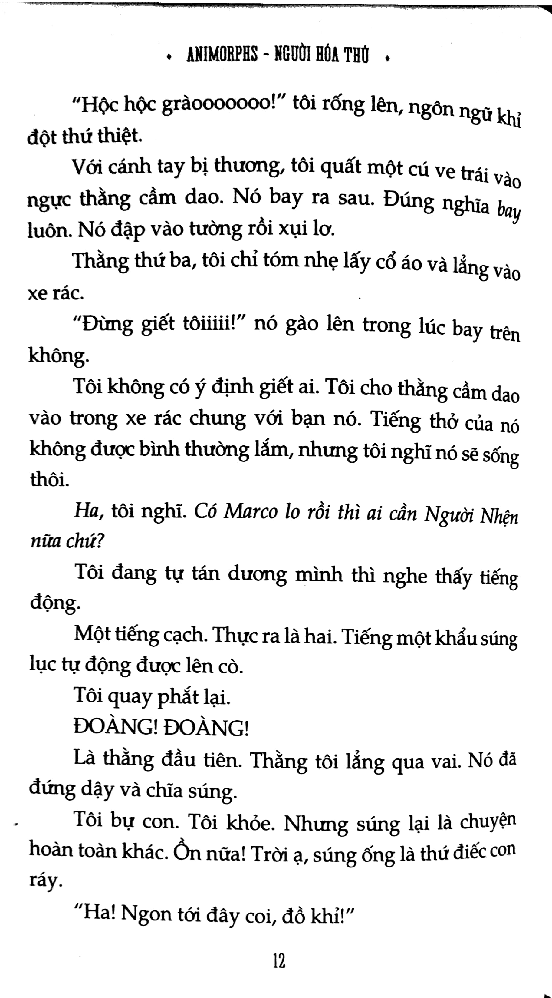 bộ animorphs người hóa thú 5 - thú săn mồi - Ảnh 7