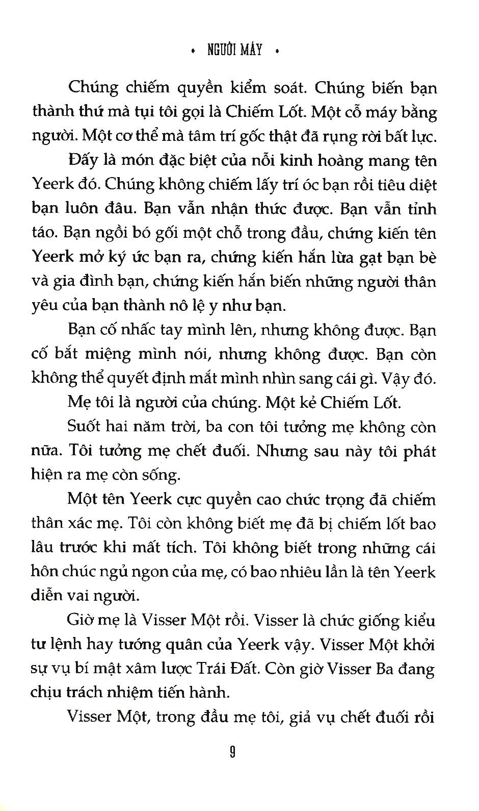 bộ animorphs - người hóa thú - tập 10 - người máy - Ảnh 5