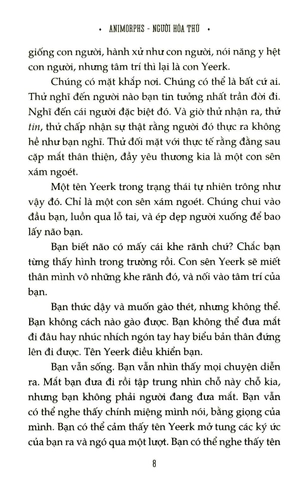 bộ animorphs - người hóa thú - tập 11: miền quên lãng - Ảnh 4