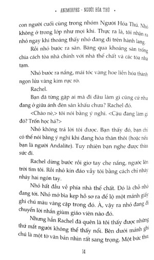 bộ animorphs - người hóa thú - tập 13 - thay đổi - Ảnh 9