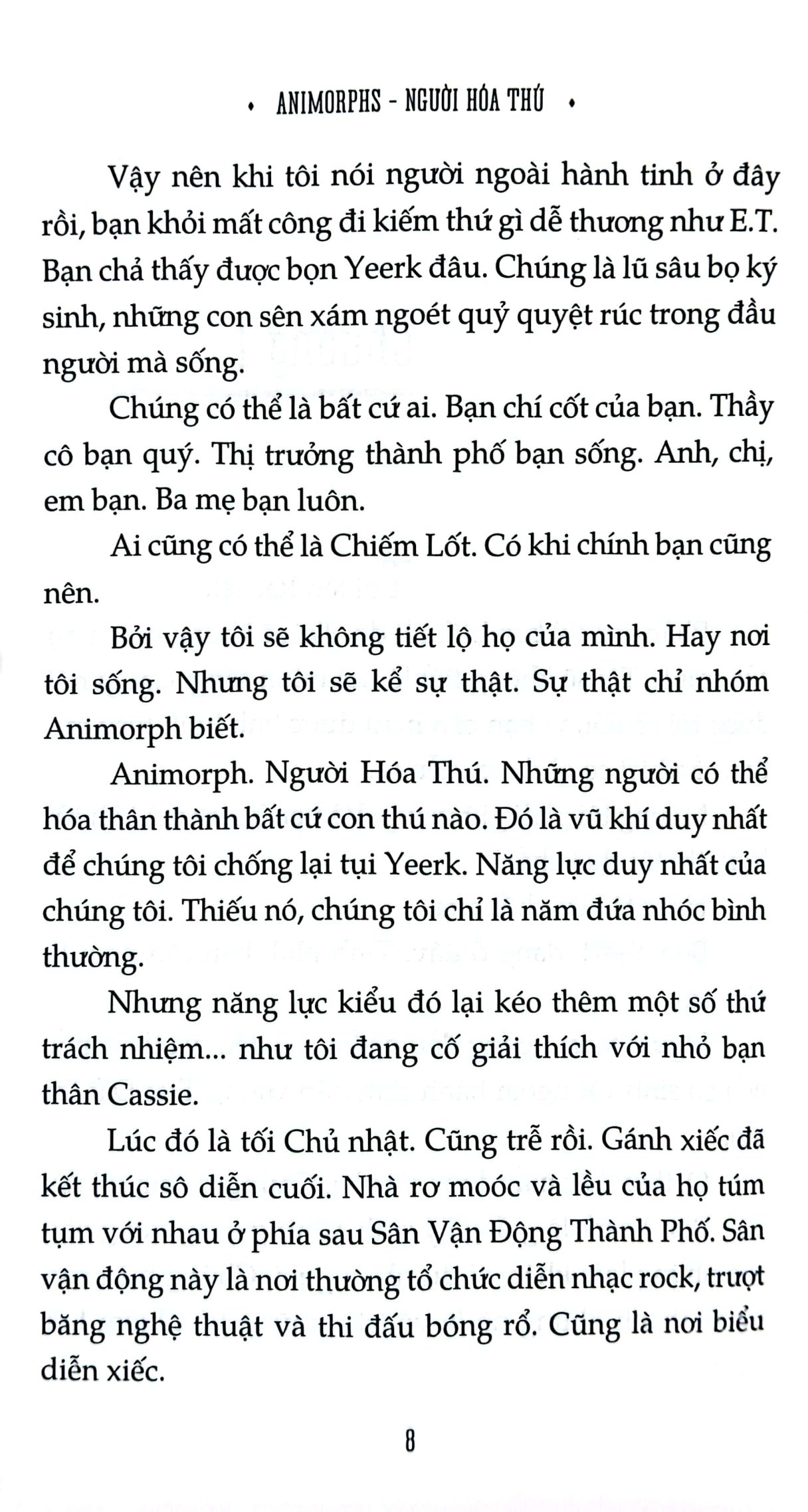 bộ animorphs - người hóa thú - tập 7: người lạ - Ảnh 5