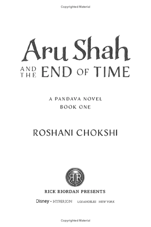 bộ aru shah and the end of time: a pandava novel book 1 - Ảnh 6