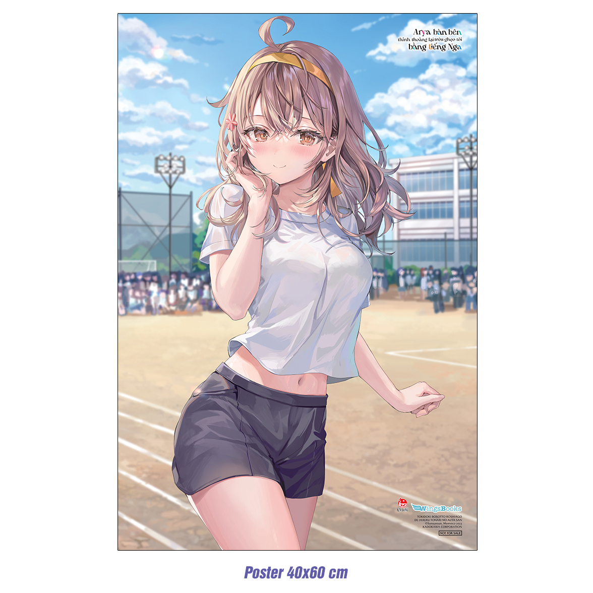 Bộ Arya Bàn Bên Thỉnh Thoảng Lại Trêu Ghẹo Tôi Bằng Tiếng Nga - Tập 7 - Bản Boxset -Tặng Kèm Boxset + Shikishi + Set 2 Thẻ Học Sinh + Poster - Ảnh 5