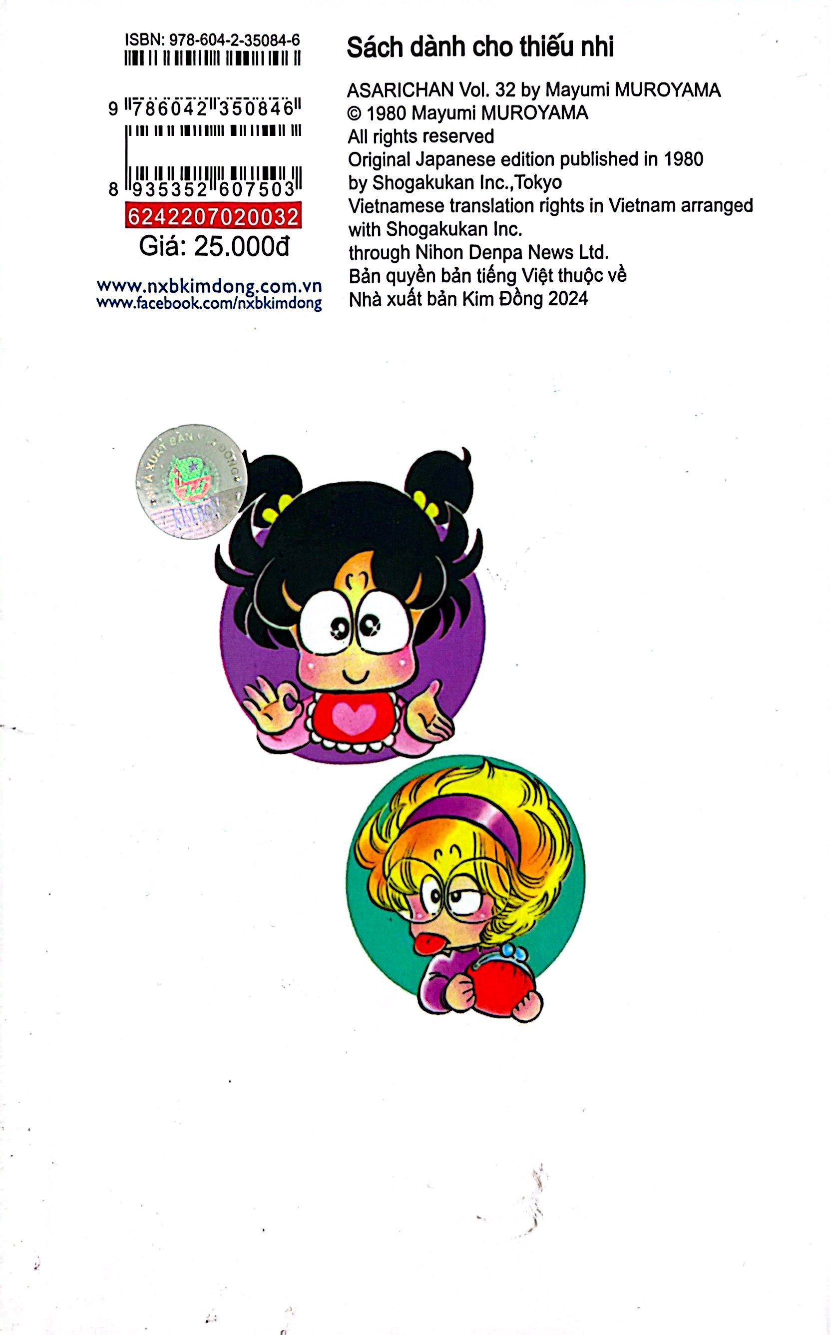 Bộ Asari - Cô Bé Tinh Nghịch - Tập 32 (Tái Bản 2024) - Ảnh 9