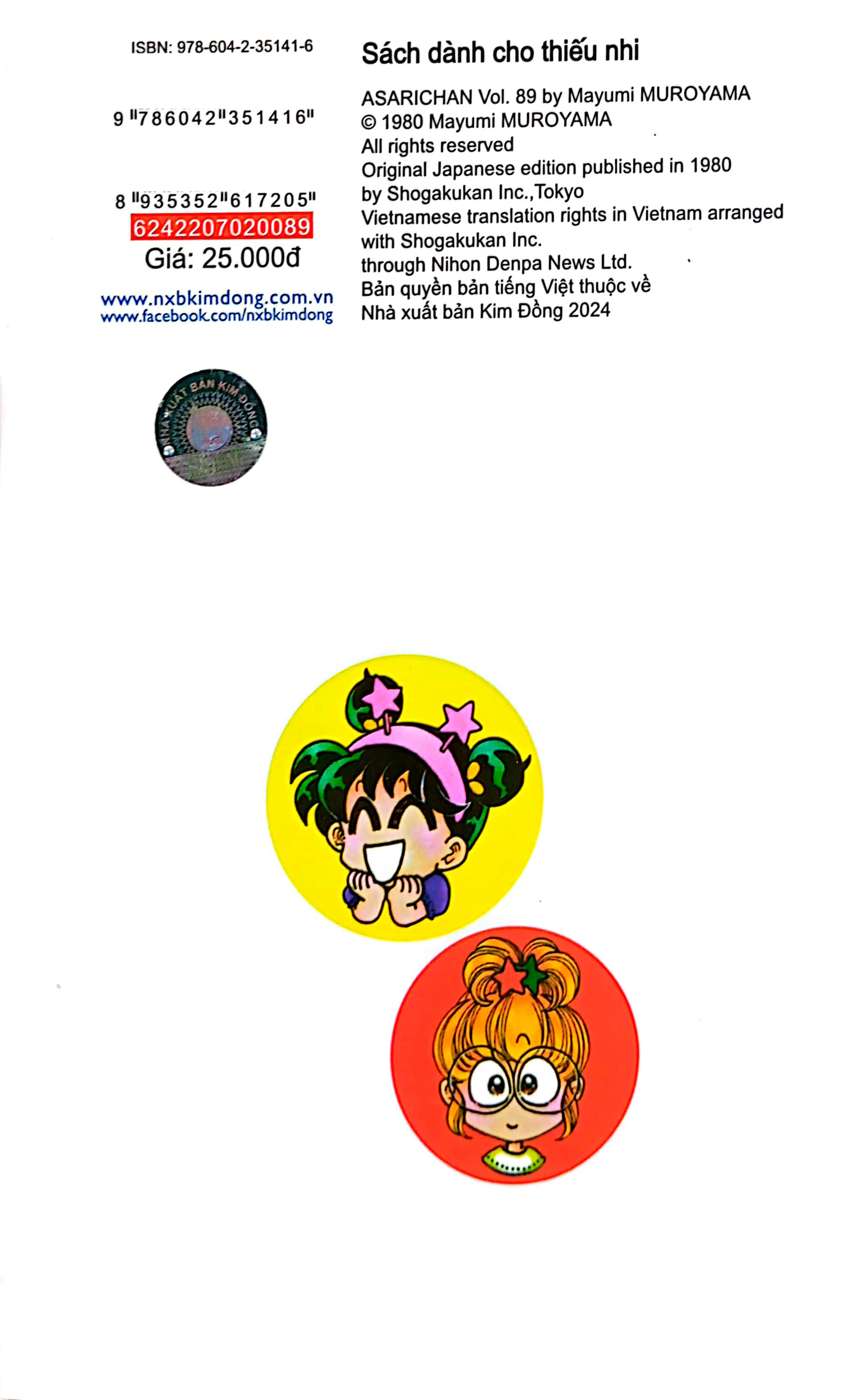 Bộ Asari - Cô Bé Tinh Nghịch - Tập 89 (Tái Bản 2024) - Ảnh 9