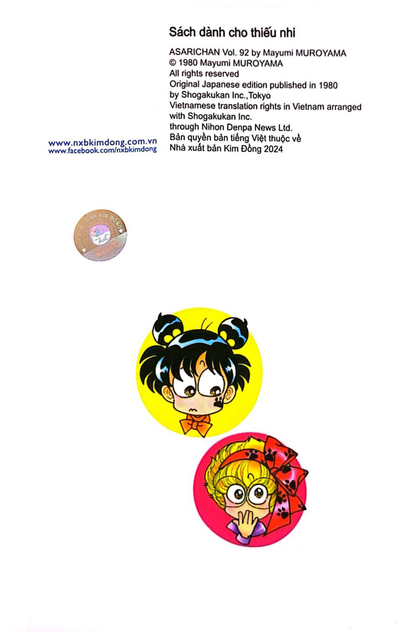Bộ Asari - Cô Bé Tinh Nghịch - Tập 92 (Tái Bản 2025) - Ảnh 10