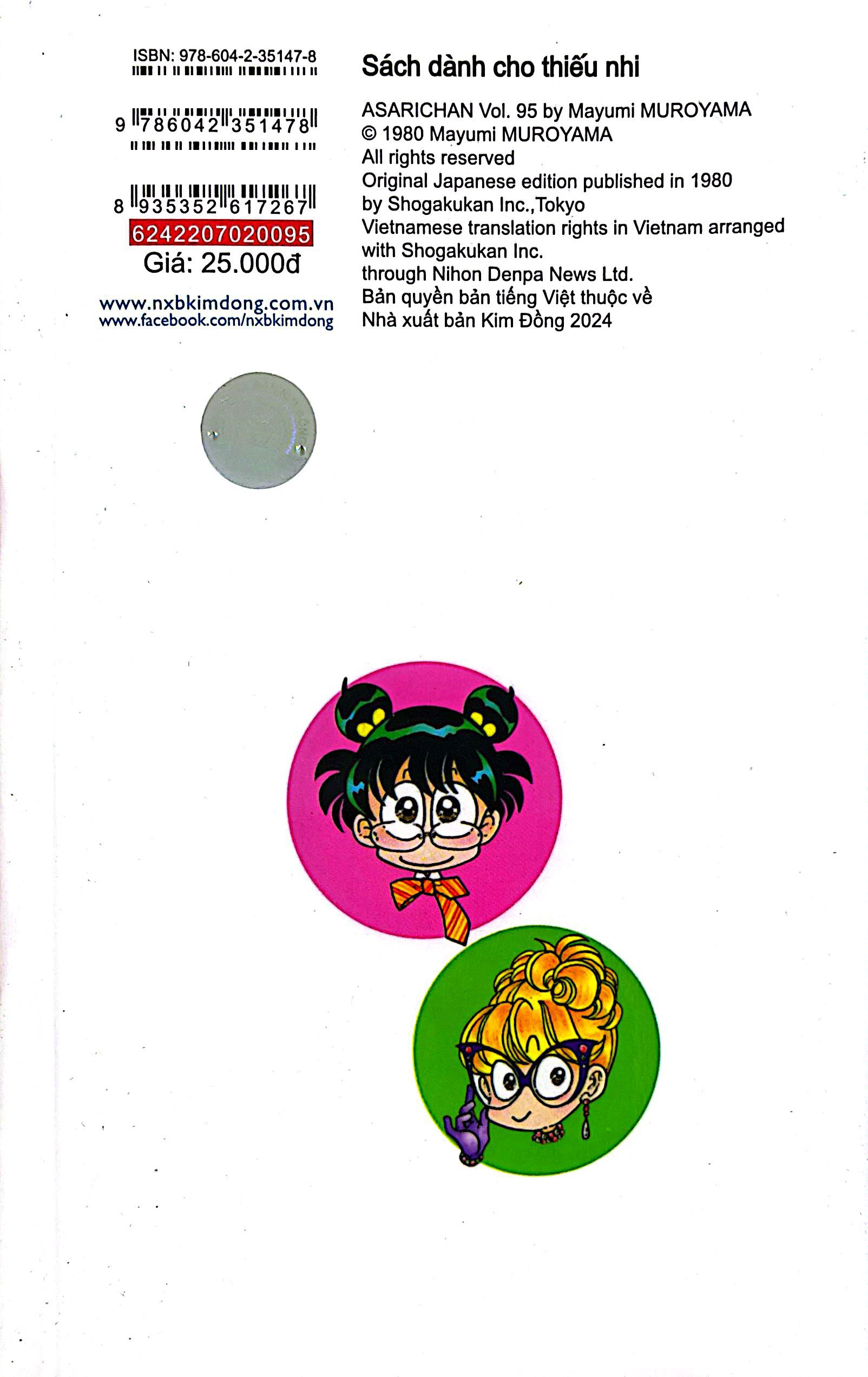 Bộ Asari - Cô Bé Tinh Nghịch - Tập 95 (Tái Bản 2025) - Ảnh 8