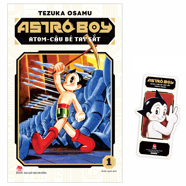 Bộ Astro Boy - Atom Cậu Bé Tay Sắt - Tập 1 - Tặng Kèm Bookmark