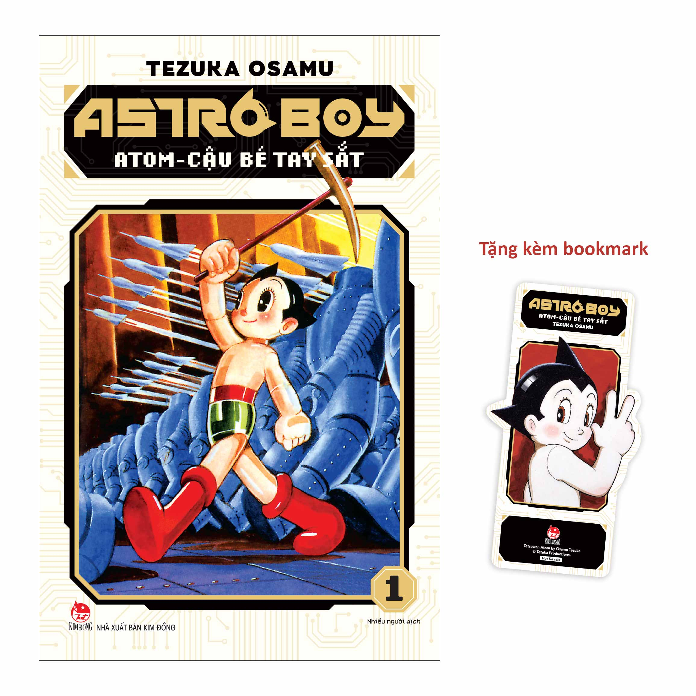 Bộ Astro Boy - Atom Cậu Bé Tay Sắt - Tập 1 - Tặng Kèm Bookmark - Ảnh 2