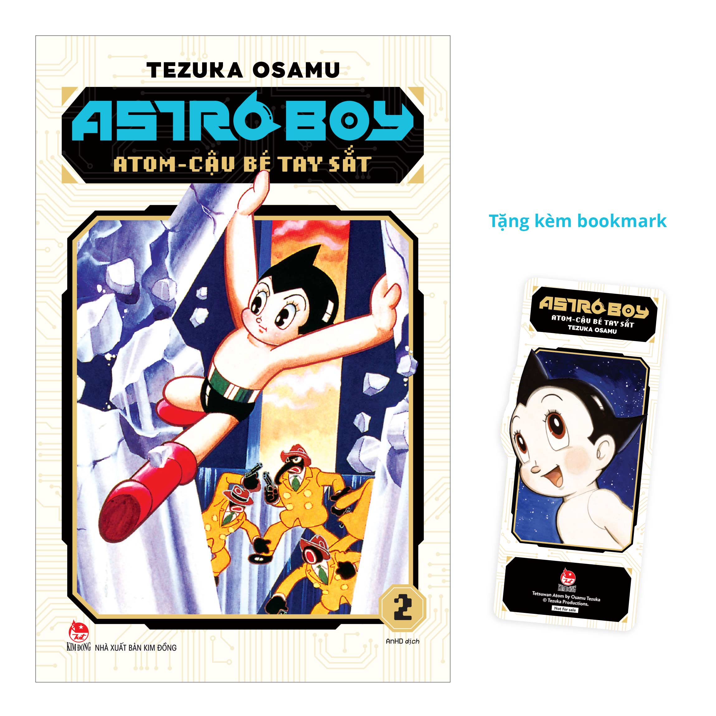 Bộ Astro Boy - Atom Cậu Bé Tay Sắt - Tập 2 - Tặng Kèm Bookmark - Ảnh 2