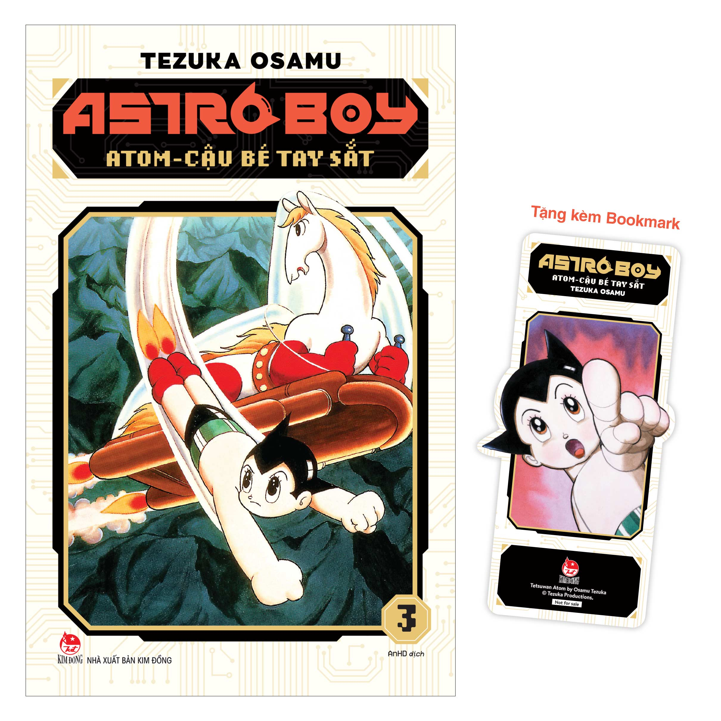 Bộ Astro Boy - Atom Cậu Bé Tay Sắt - Tập 3 - Tặng Kèm Bookmark - Ảnh 2
