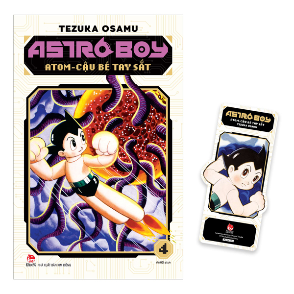 Bộ Astro Boy - Atom Cậu Bé Tay Sắt - Tập 4 - Tặng Kèm Bookmark