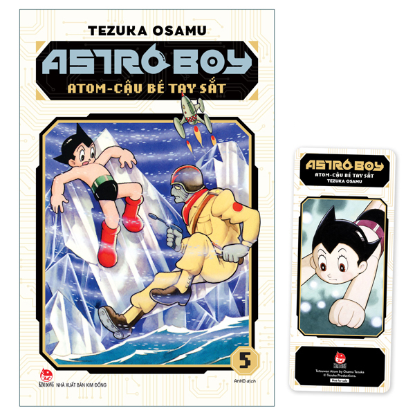 Bộ Astro Boy - Atom Cậu Bé Tay Sắt - Tập 5 - Tặng Kèm Bookmark