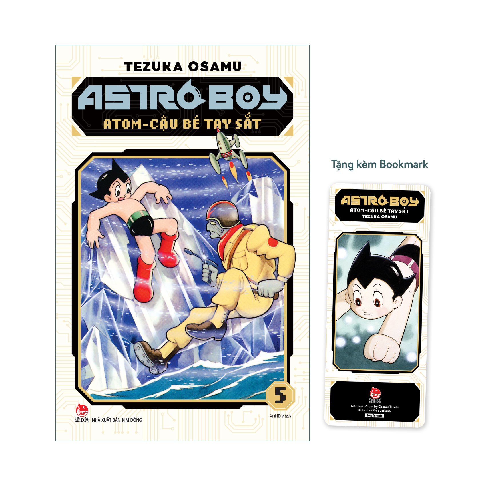 Bộ Astro Boy - Atom Cậu Bé Tay Sắt - Tập 5 - Tặng Kèm Bookmark - Ảnh 2