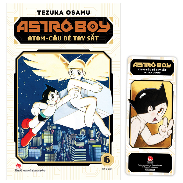 Bộ Astro Boy - Atom Cậu Bé Tay Sắt - Tập 6 - Tặng Kèm Bookmark
