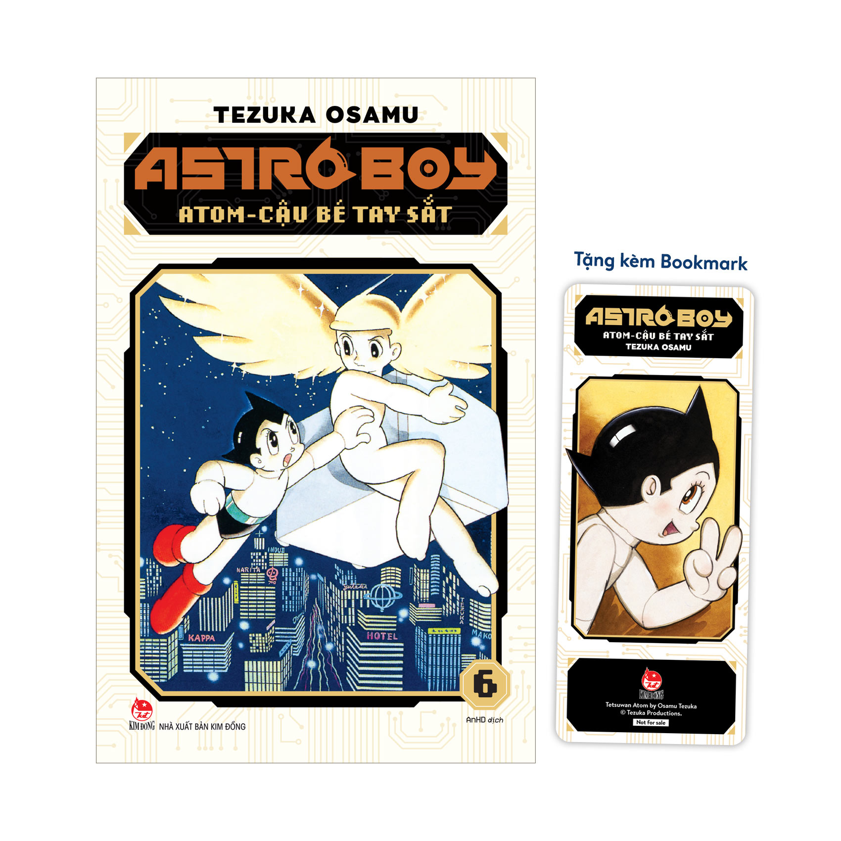 Bộ Astro Boy - Atom Cậu Bé Tay Sắt - Tập 6 - Tặng Kèm Bookmark - Ảnh 2