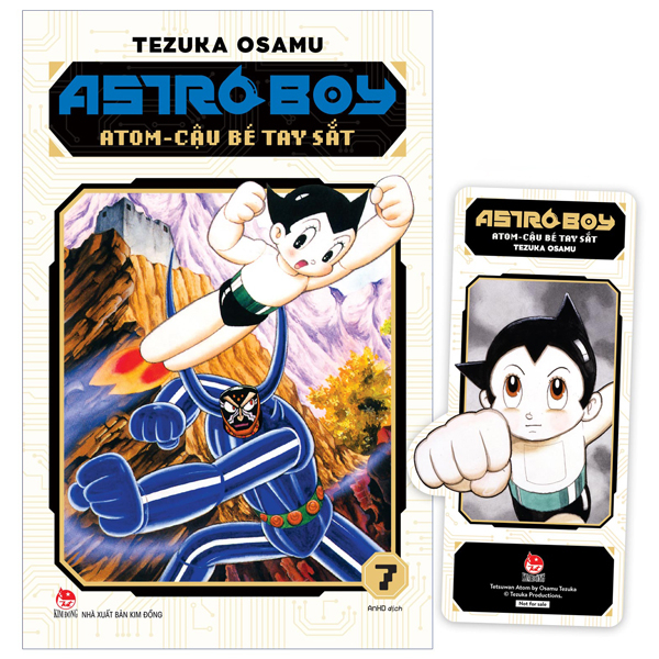 Bộ Astro Boy - Atom Cậu Bé Tay Sắt - Tập 7 - Tặng Kèm Bookmark
