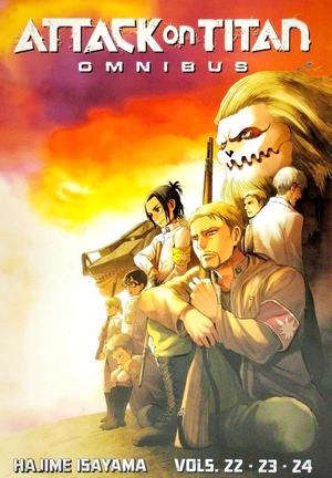 bộ attack on titan omnibus 8 (vol. 22-24) - Ảnh 2