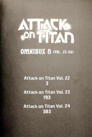 bộ attack on titan omnibus 8 (vol. 22-24) - Ảnh 3