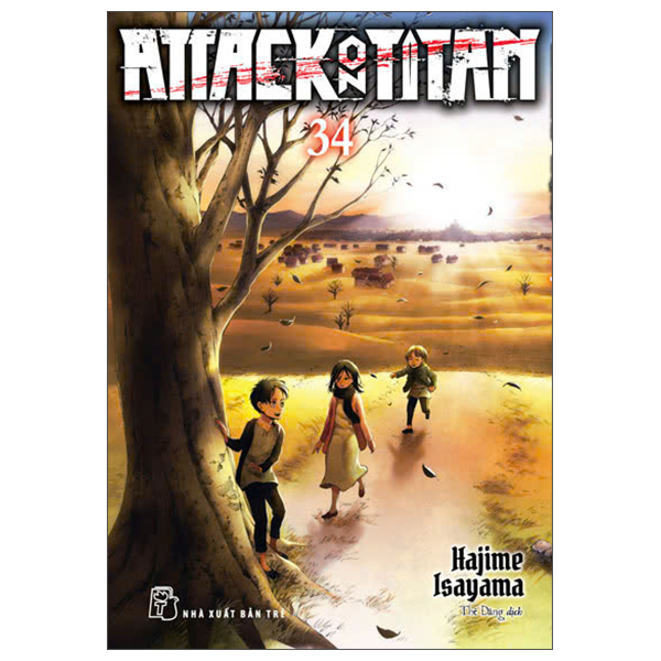 Bộ Attack On Titan - Tập 34 - Tặng Kèm Bookmark Nam Châm