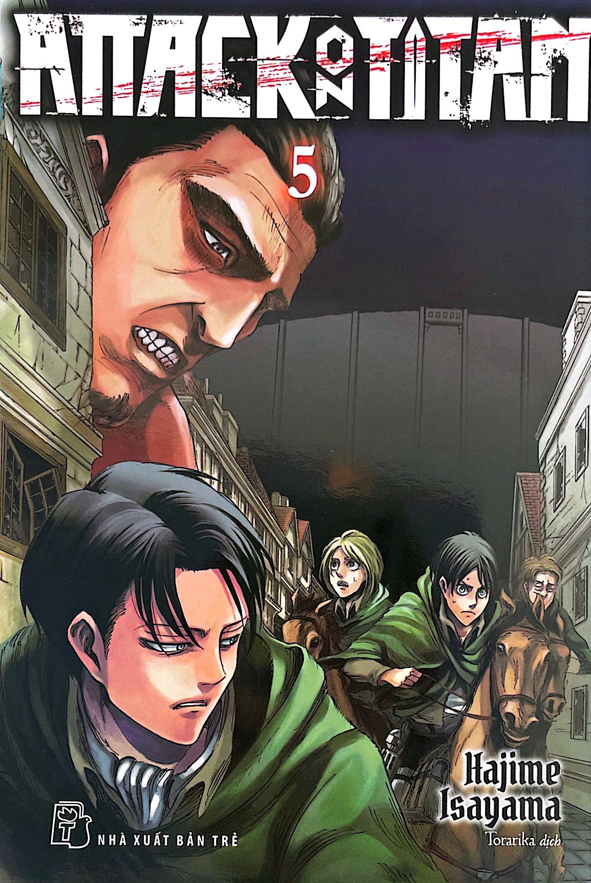 bộ attack on titan - tập 5 - Ảnh 3