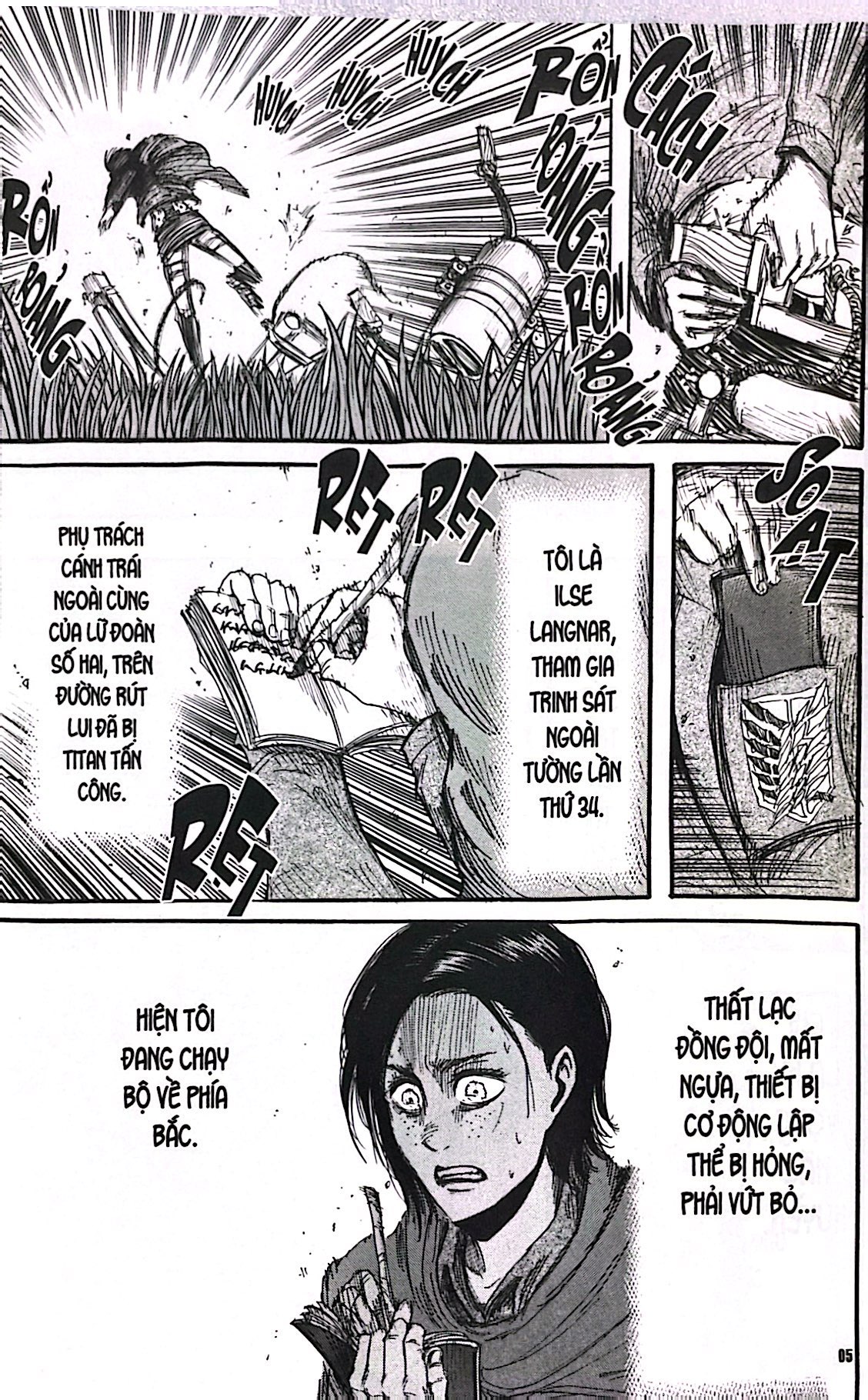 bộ attack on titan - tập 5 - Ảnh 6