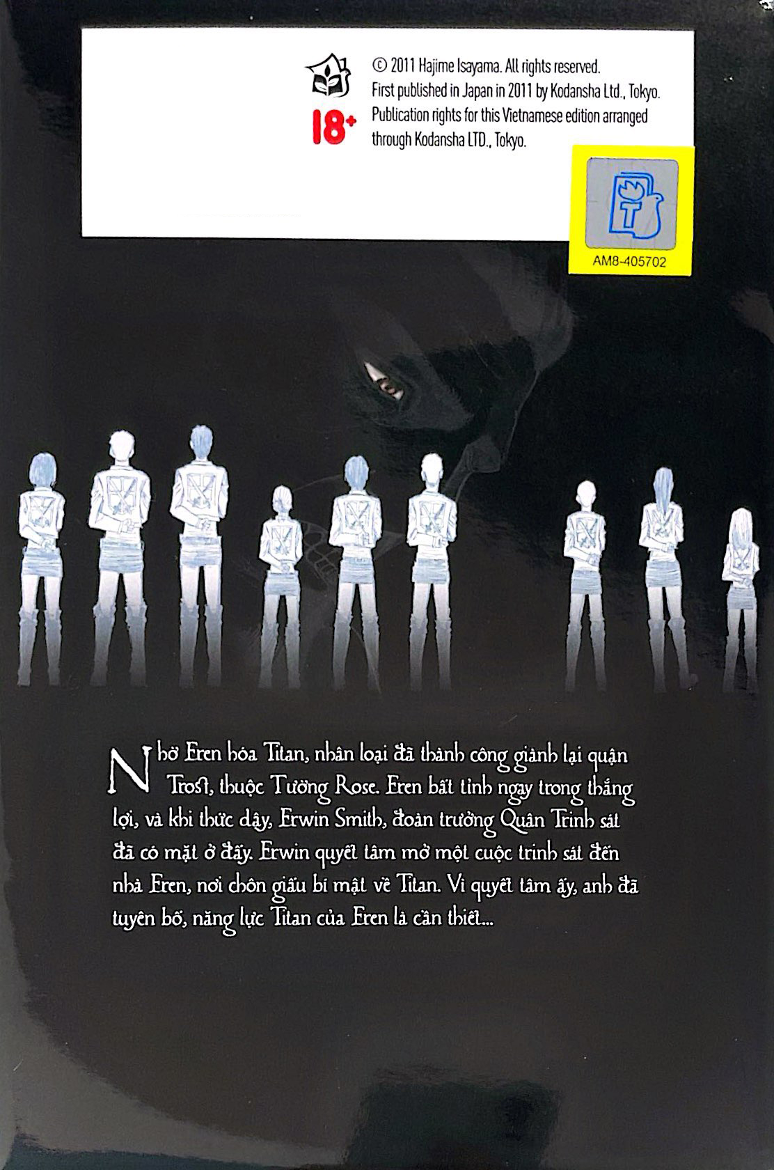 bộ attack on titan - tập 5 - Ảnh 8