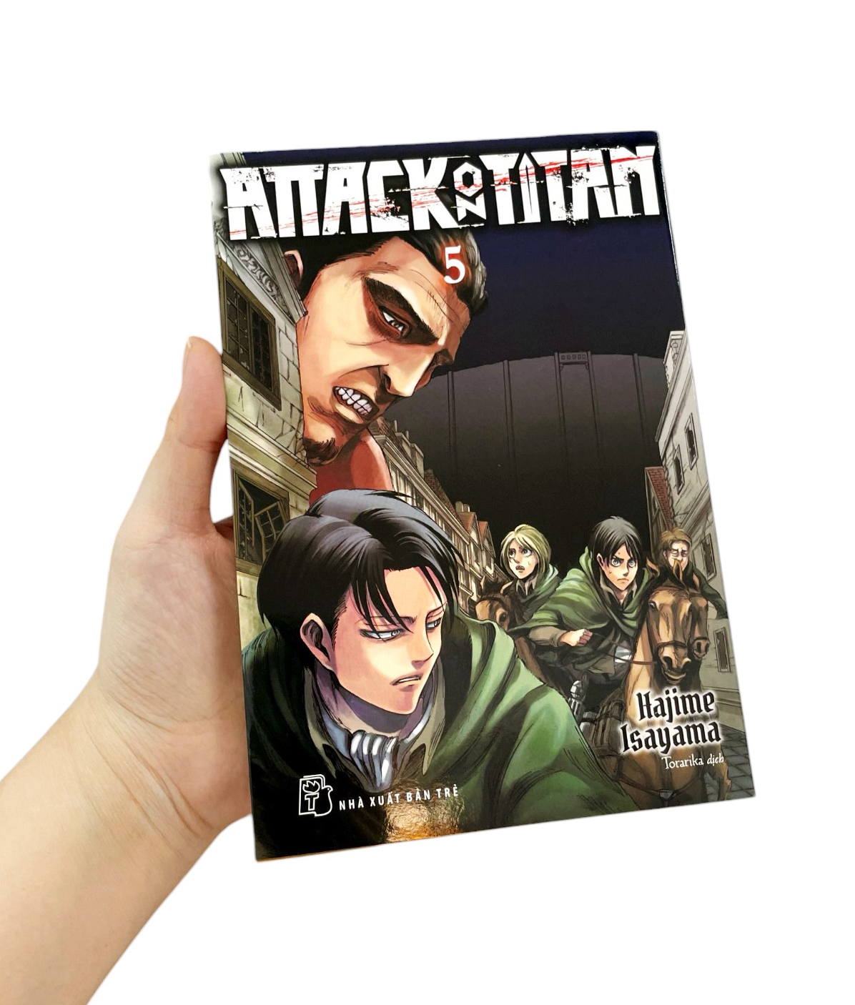 bộ attack on titan - tập 5 - Ảnh 9