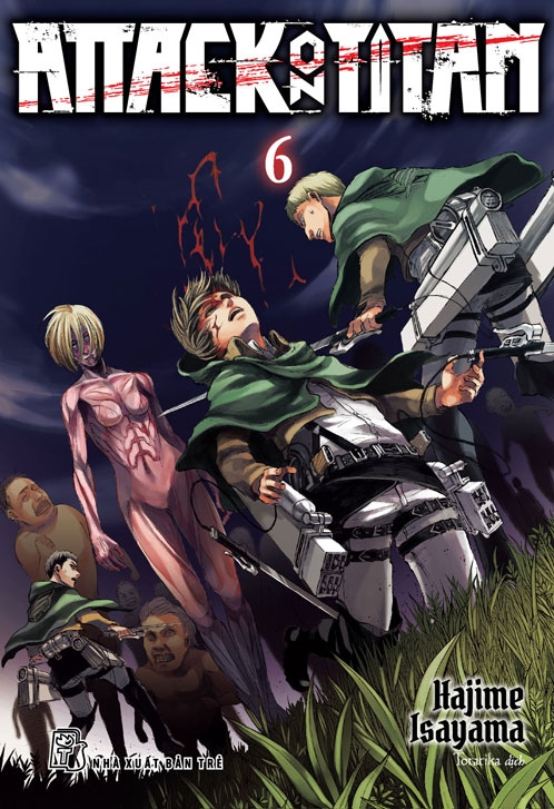 bộ attack on titan - tập 6 - Ảnh 2