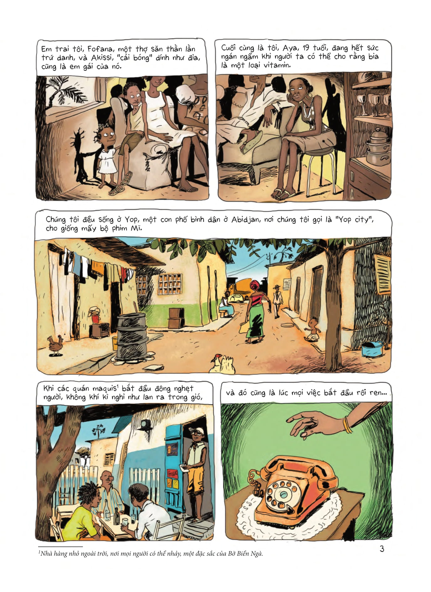 Bộ Aya Ở Phố Yop - Tập 1 - Châu Phi Sôi Động - Ảnh 6