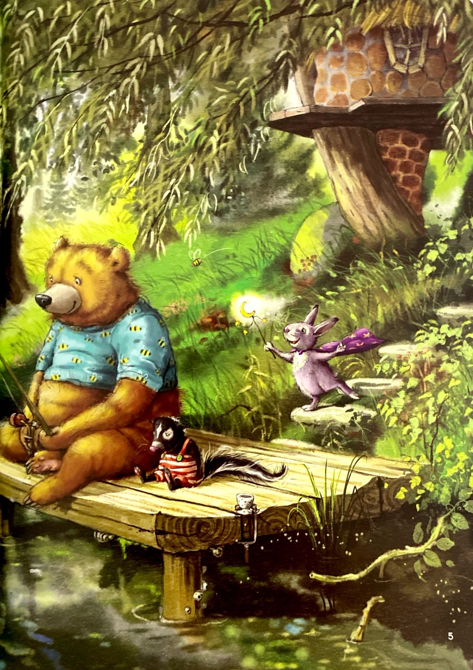 bộ ba phép thuật - úm ba la ánh sáng hiện ra - Ảnh 4