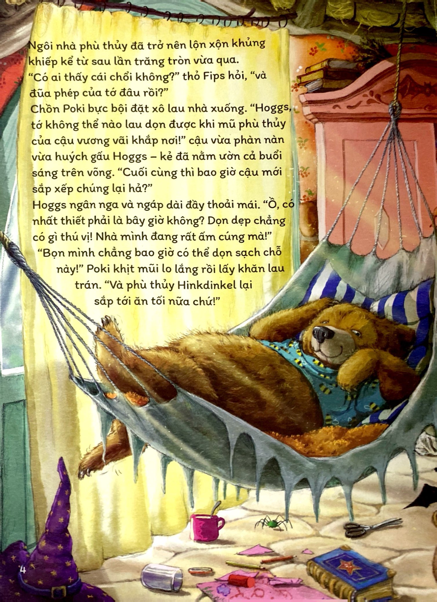 bộ ba phép thuật - úm ba la biến ra nhà sạch - Ảnh 3