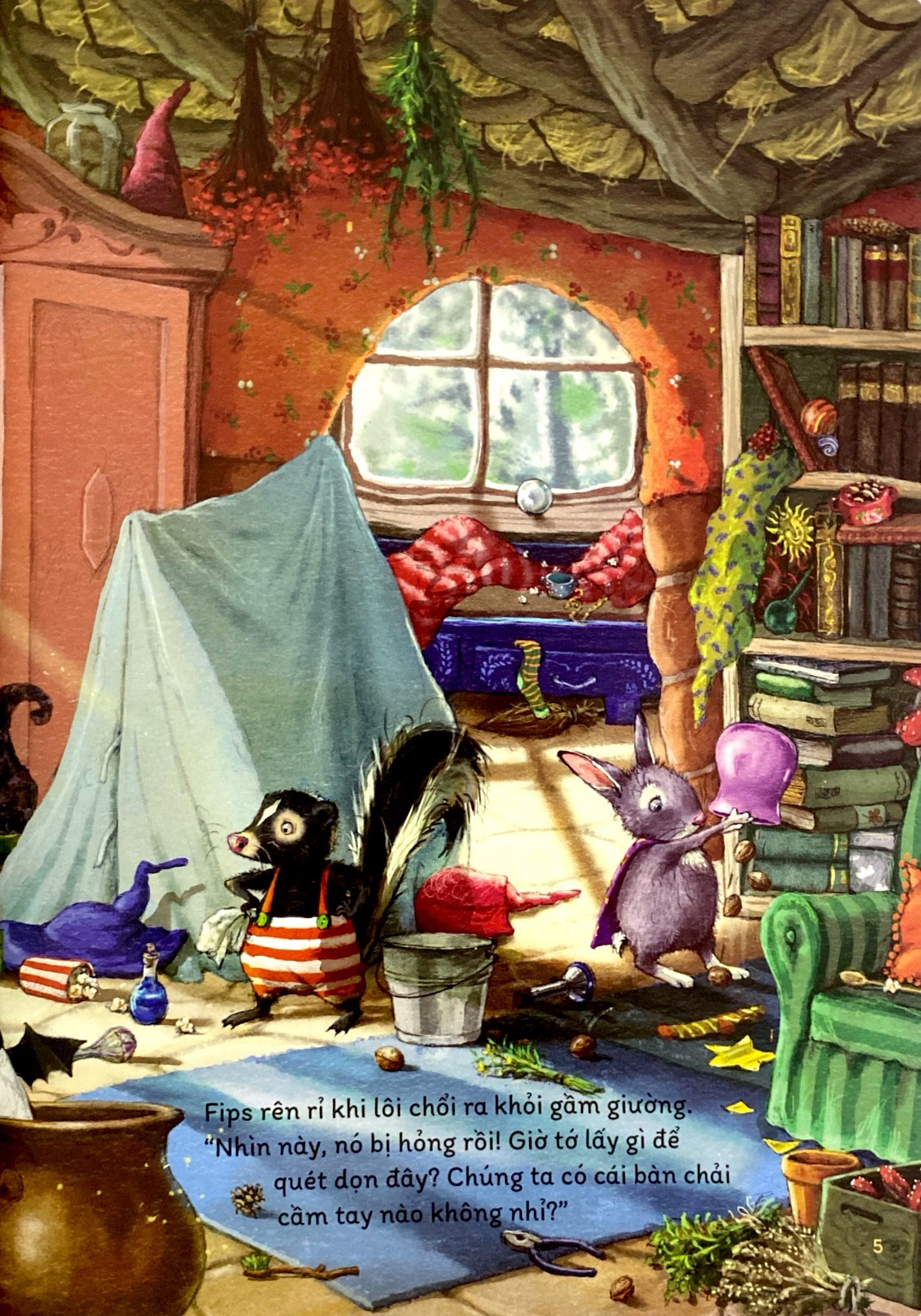 bộ ba phép thuật - úm ba la biến ra nhà sạch - Ảnh 4