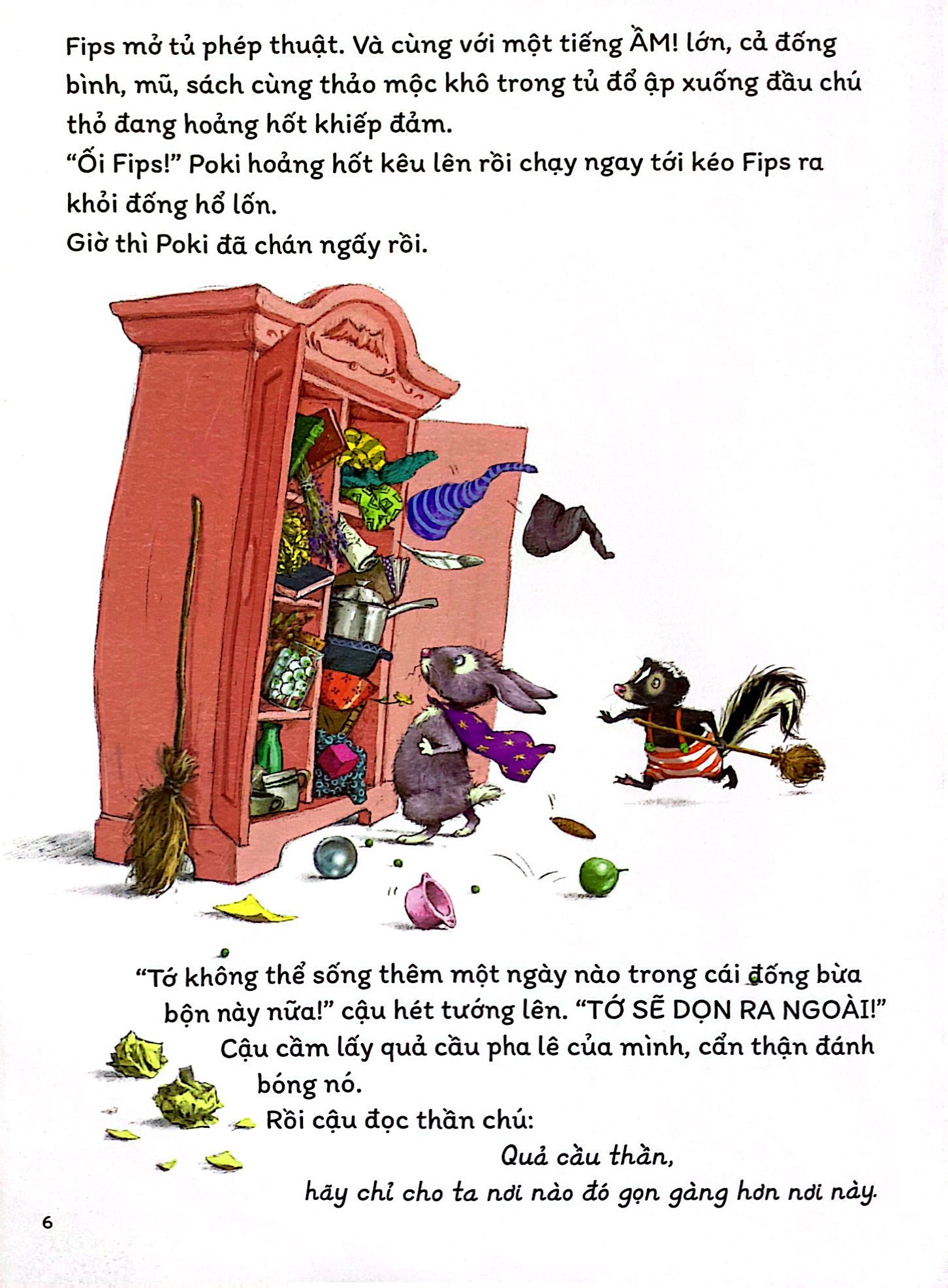 bộ ba phép thuật - úm ba la biến ra nhà sạch - Ảnh 5