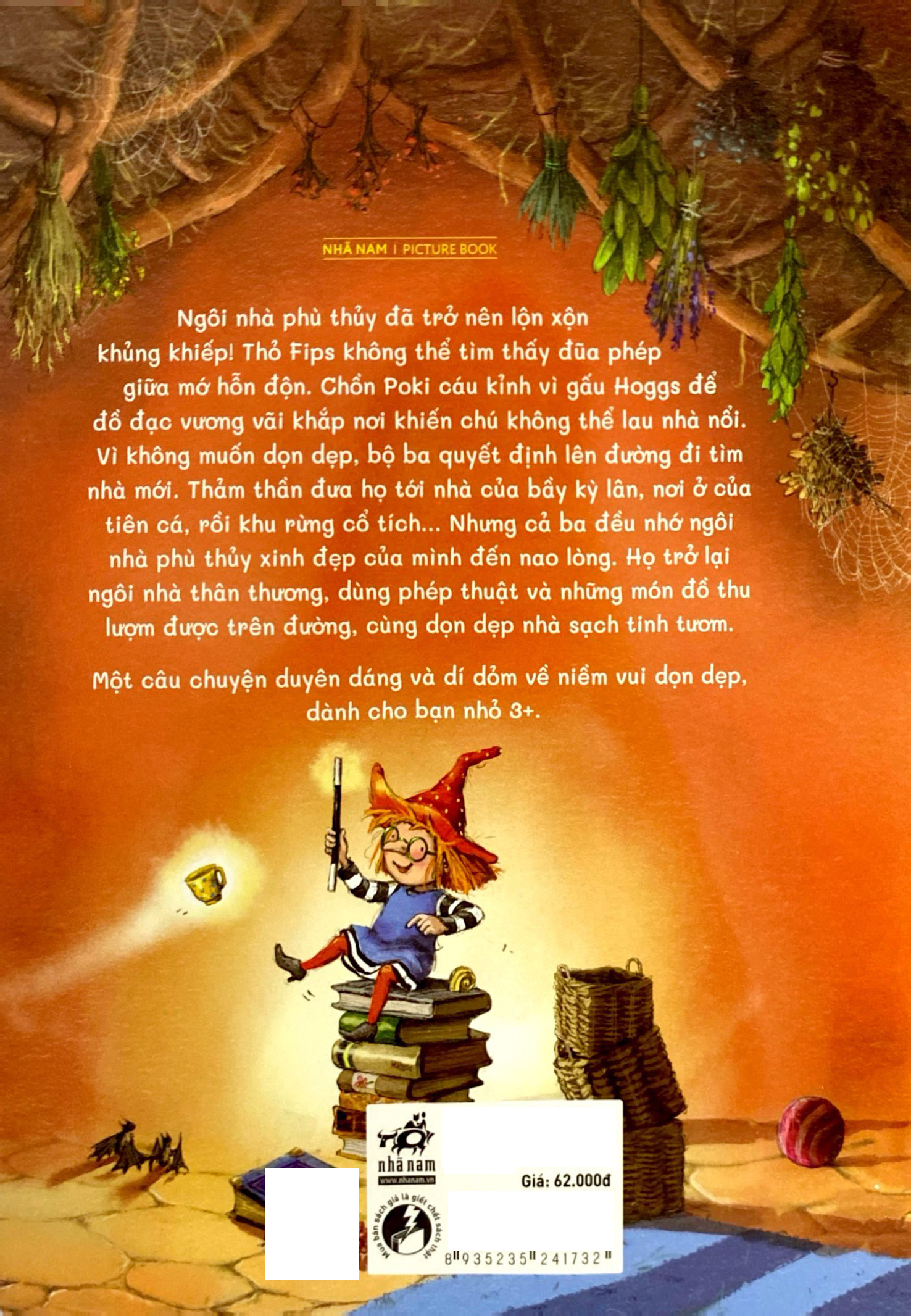 bộ ba phép thuật - úm ba la biến ra nhà sạch - Ảnh 6