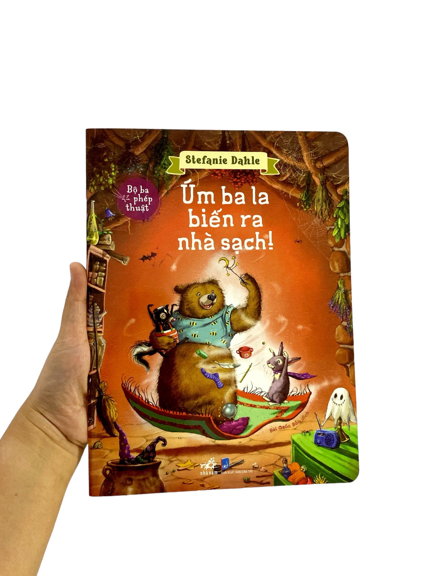 bộ ba phép thuật - úm ba la biến ra nhà sạch - Ảnh 7