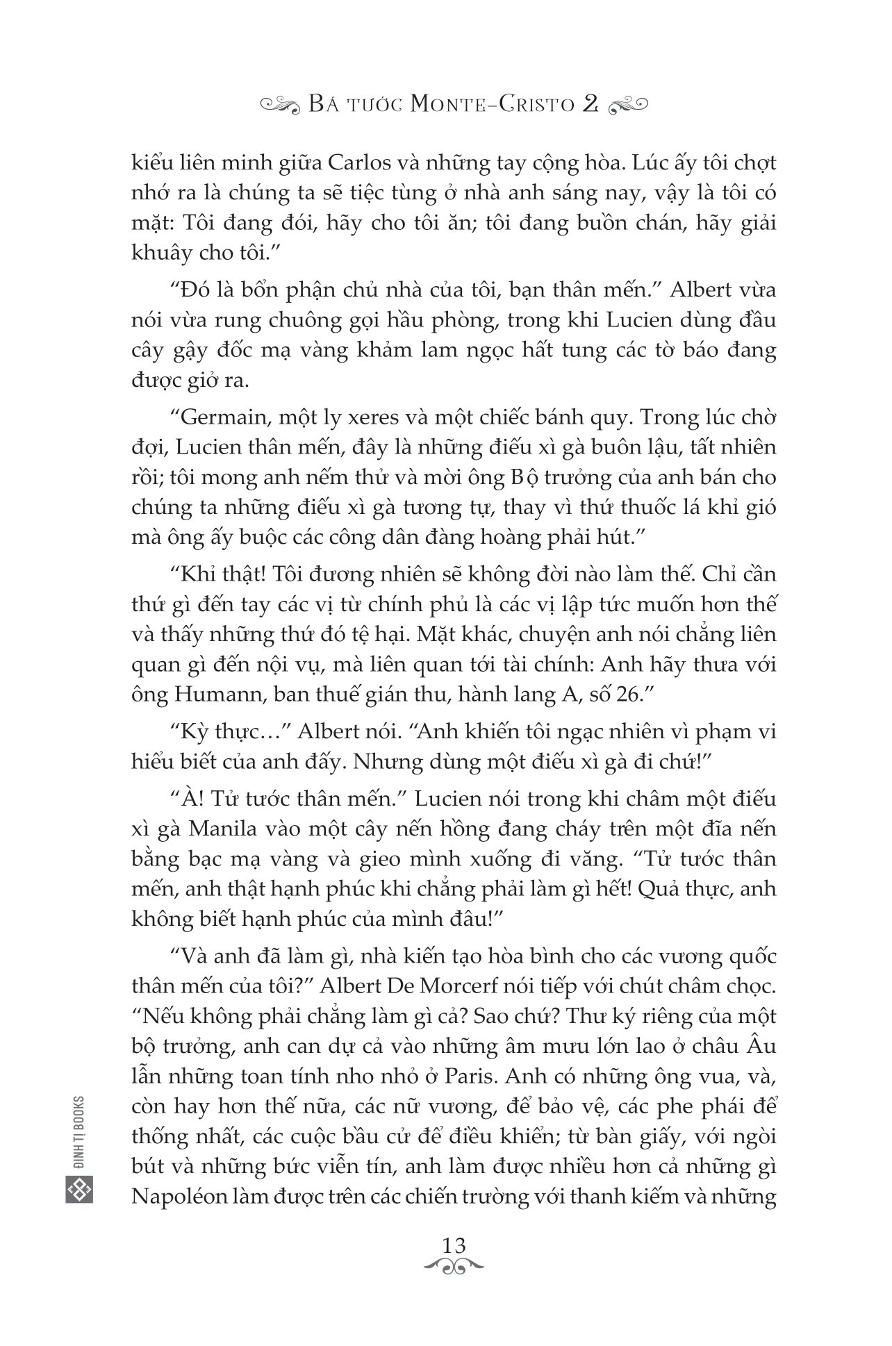 bộ bá tước monte cristo - tập 2 - Ảnh 10