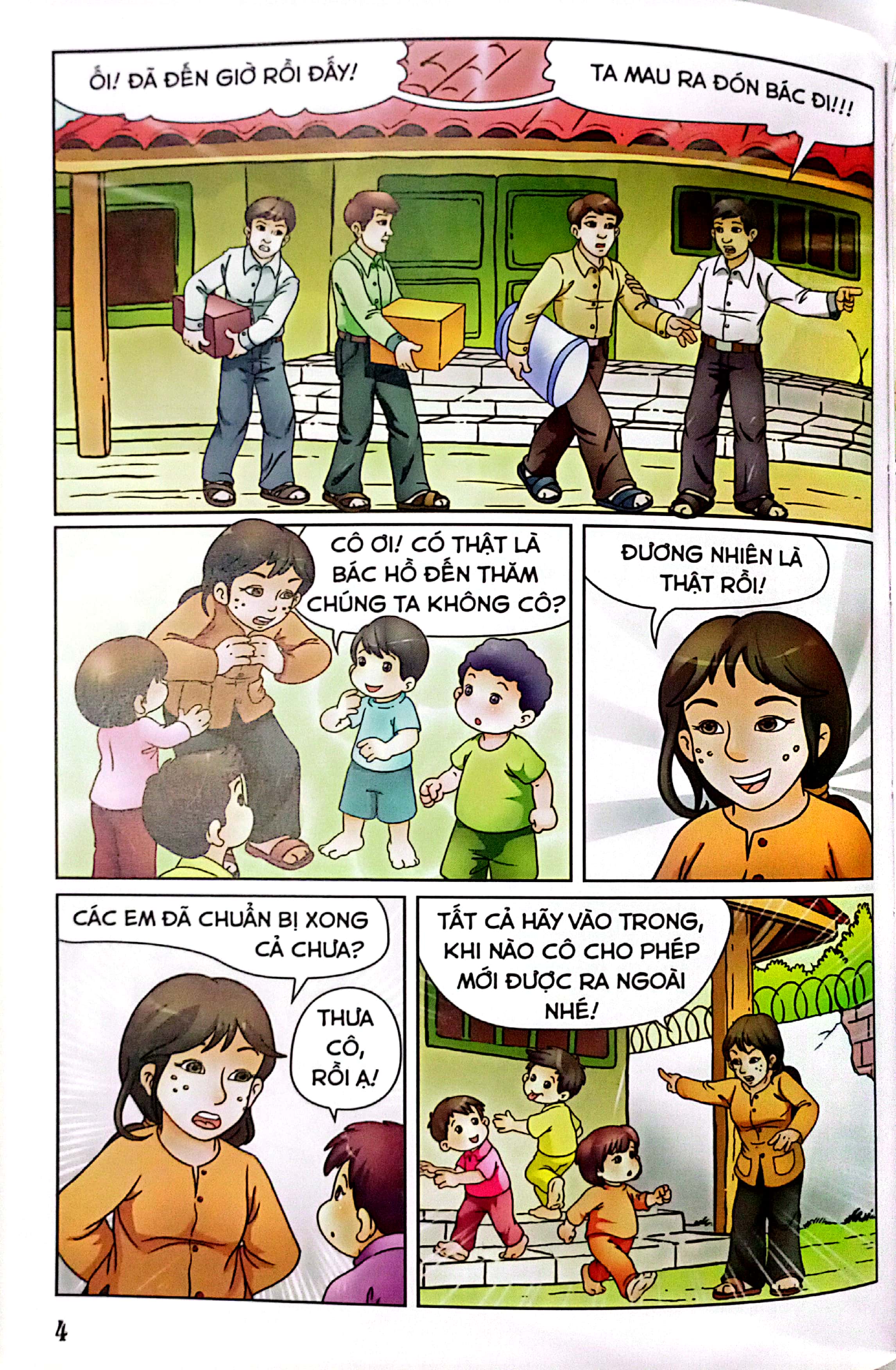 bộ bác hồ sống mãi - những mẩu chuyện hay về bác - tập 1 - Ảnh 4